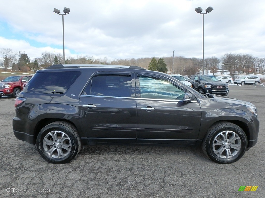 2015 Acadia SLT AWD - Iridium Metallic / Dark Cashmere photo #5