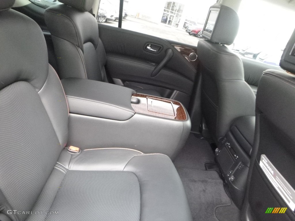 2018 Nissan Armada Platinum 4x4 Rear Seat Photo #126231000