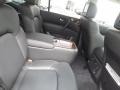 2018 Nissan Armada Charcoal Interior Rear Seat Photo