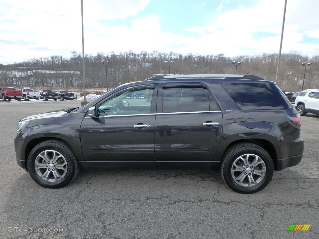 2015 Acadia SLT AWD - Iridium Metallic / Dark Cashmere photo #13