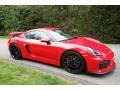 2016 Guards Red Porsche Cayman GT4  photo #8