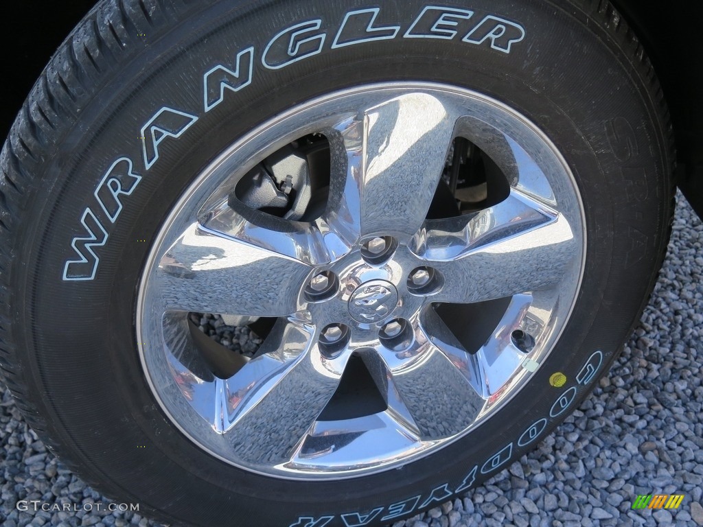 2018 1500 Big Horn Crew Cab 4x4 - Brilliant Black Crystal Pearl / Black/Diesel Gray photo #22