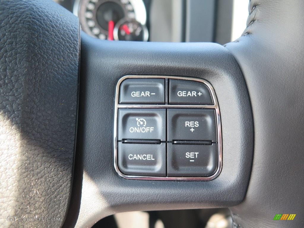 2018 1500 Big Horn Crew Cab 4x4 - Brilliant Black Crystal Pearl / Black/Diesel Gray photo #28