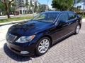 2008 Black Sapphire Blue Pearl Lexus LS 460  photo #76