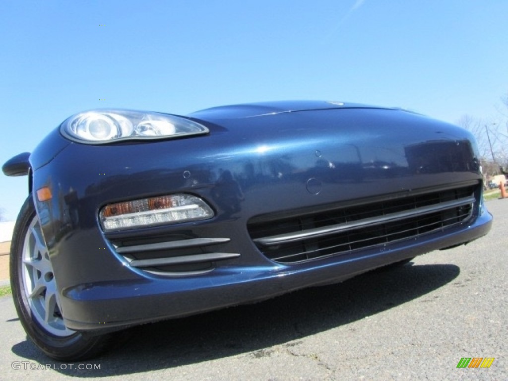 2011 Panamera 4 - Yachting Blue Metallic / Luxor Beige photo #1