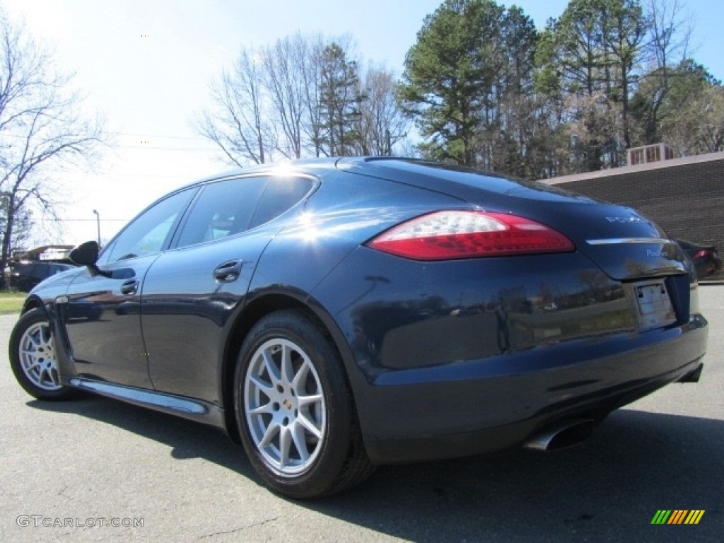 2011 Panamera 4 - Yachting Blue Metallic / Luxor Beige photo #8