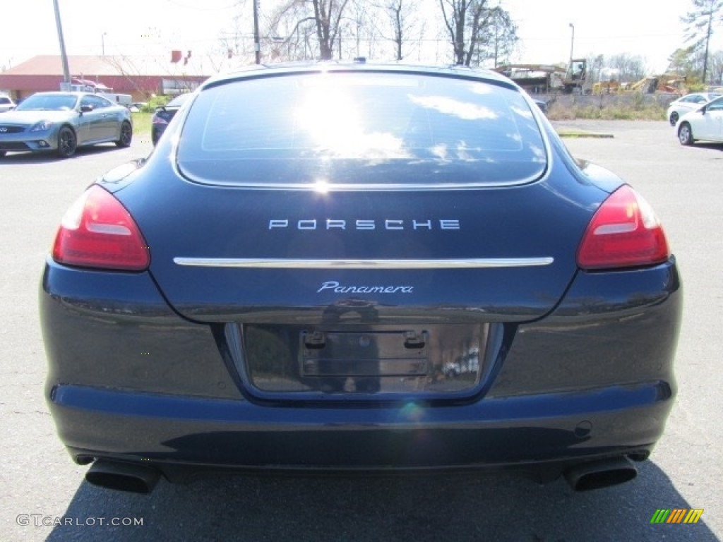 2011 Panamera 4 - Yachting Blue Metallic / Luxor Beige photo #9
