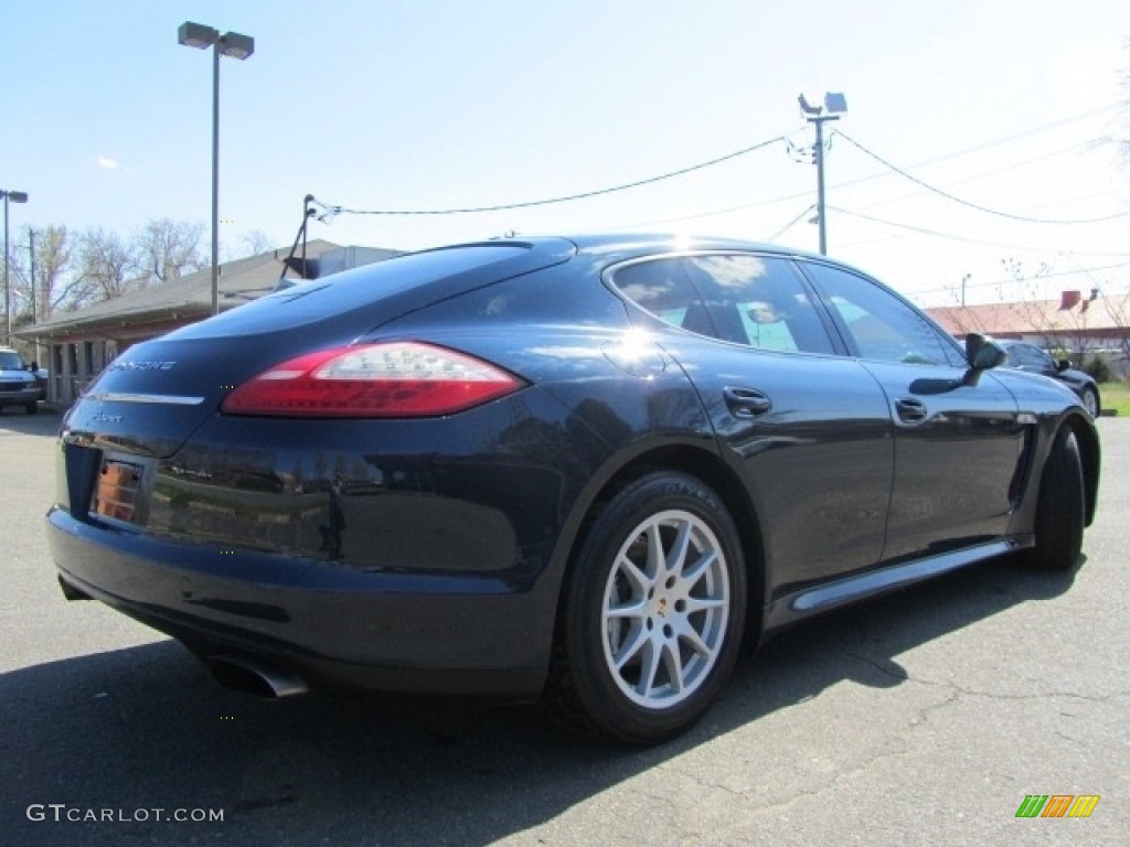 2011 Panamera 4 - Yachting Blue Metallic / Luxor Beige photo #10