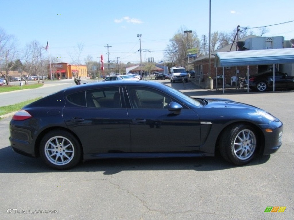 2011 Panamera 4 - Yachting Blue Metallic / Luxor Beige photo #11