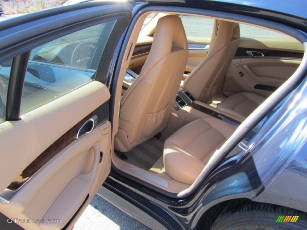 2011 Panamera 4 - Yachting Blue Metallic / Luxor Beige photo #21