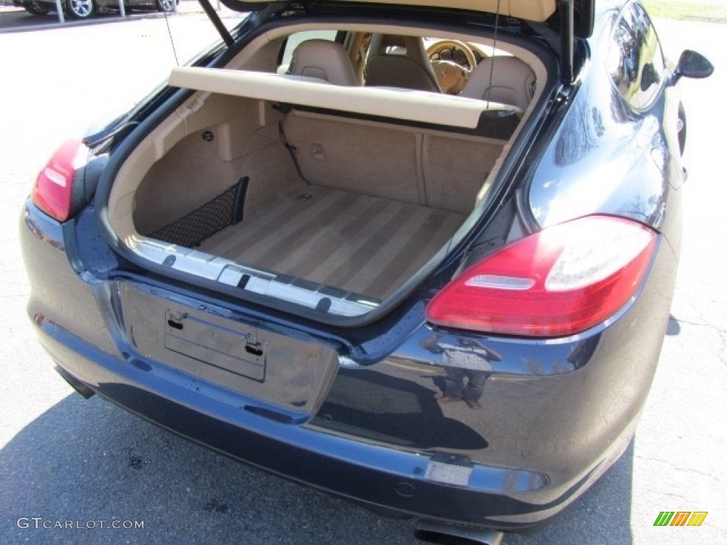 2011 Panamera 4 - Yachting Blue Metallic / Luxor Beige photo #22
