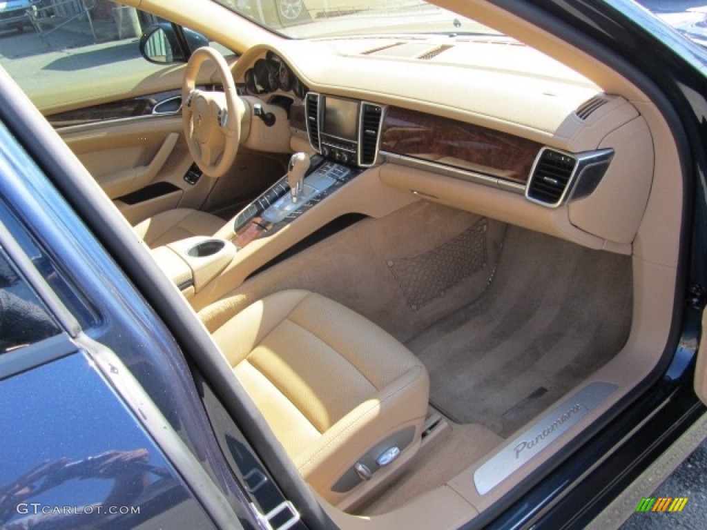 2011 Panamera 4 - Yachting Blue Metallic / Luxor Beige photo #23