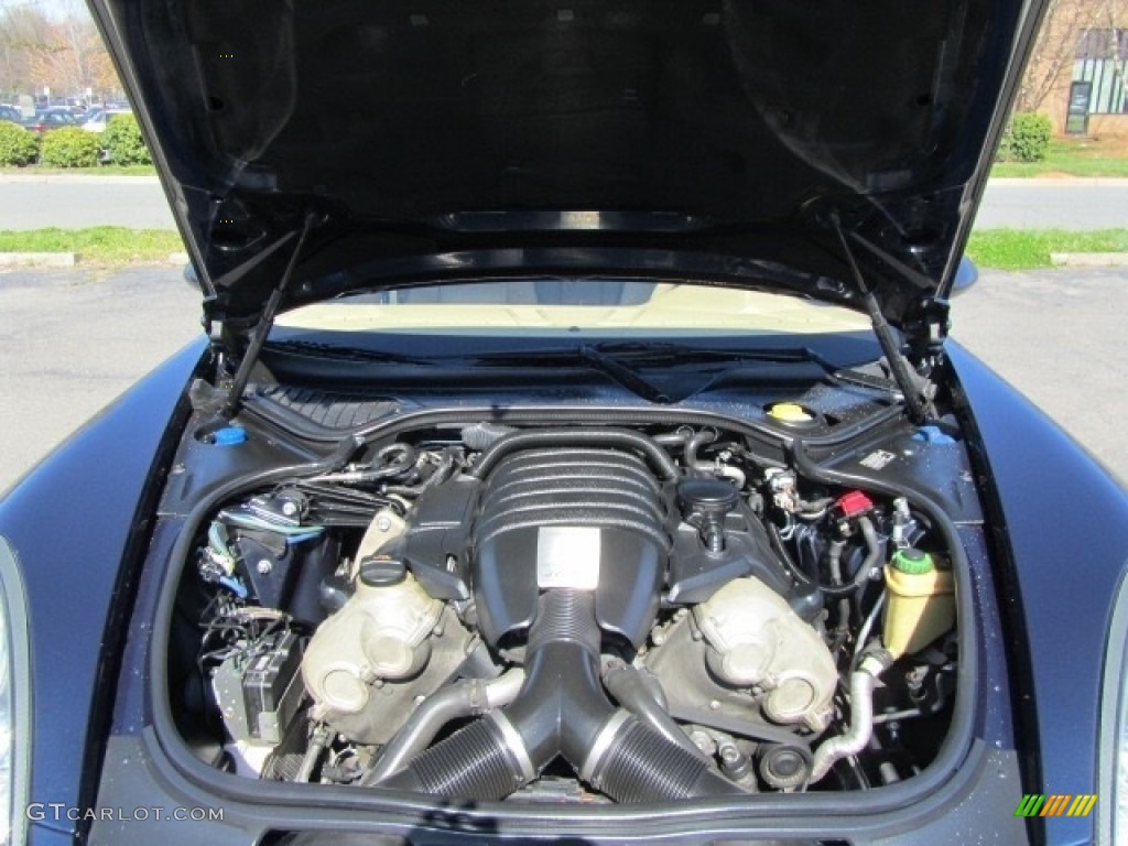 2011 Panamera 4 - Yachting Blue Metallic / Luxor Beige photo #26