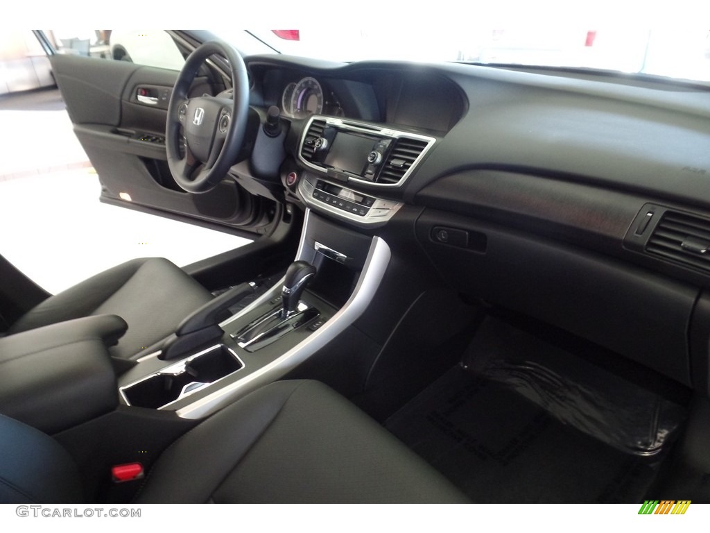 2014 Accord EX-L V6 Sedan - Hematite Metallic / Black photo #19