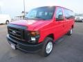 2011 Vermillion Red Ford E Series Van E350 XL Passenger #126231716