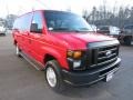 2011 Vermillion Red Ford E Series Van E350 XL Passenger  photo #42