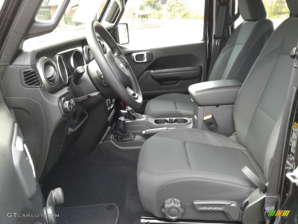 Black Interior 2018 Jeep Wrangler Unlimited Sport 4x4 Photo #126239217