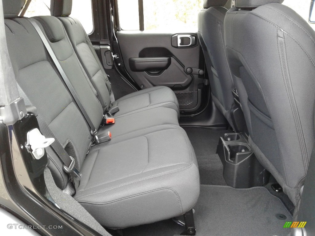 Black Interior 2018 Jeep Wrangler Unlimited Sport 4x4 Photo #126239303