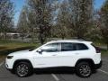 Bright White 2019 Jeep Cherokee Latitude Plus Exterior
