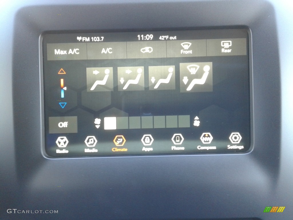 2019 Jeep Cherokee Latitude Plus Controls Photo #126240293