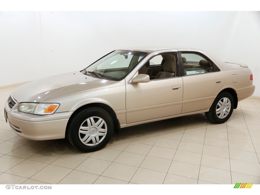 2000 Camry LE - Cashmere Beige Metallic / Oak photo #3