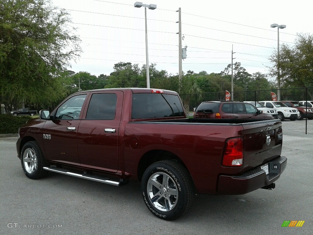 2018 1500 Express Crew Cab - Delmonico Red Pearl / Black/Diesel Gray photo #2