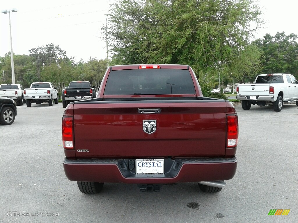 2018 1500 Express Crew Cab - Delmonico Red Pearl / Black/Diesel Gray photo #3