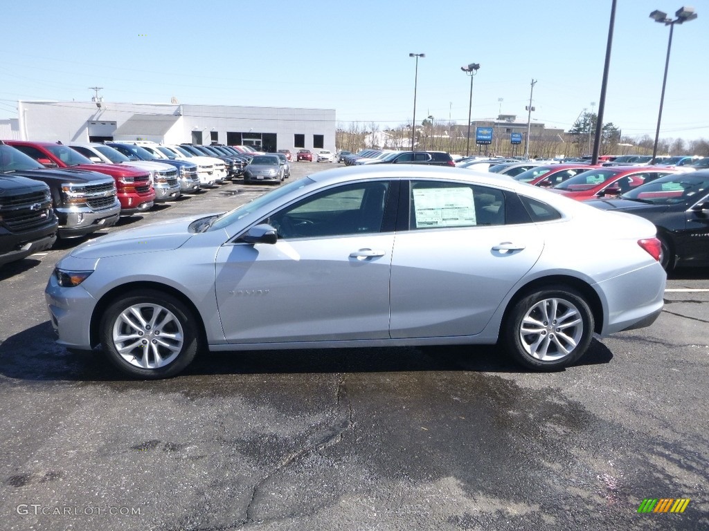 2018 Malibu LT - Arctic Blue Metallic / Jet Black photo #2