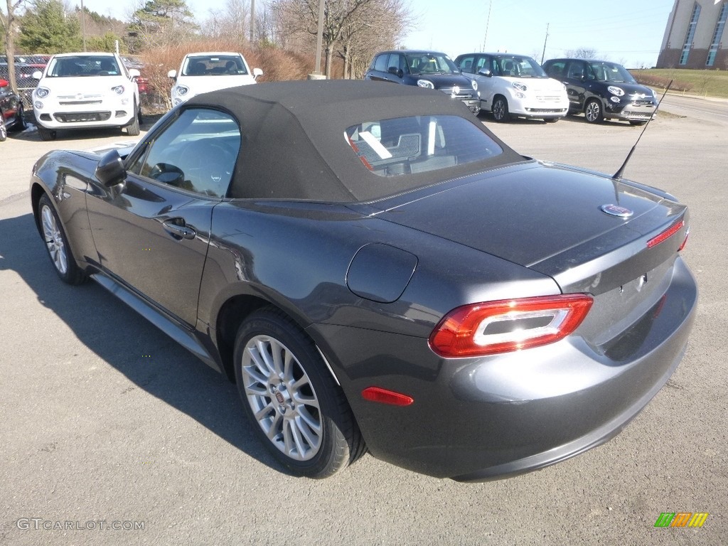 2018 124 Spider Classica Roadster - Grigio Moda Meteor Grey / Nero Black photo #3