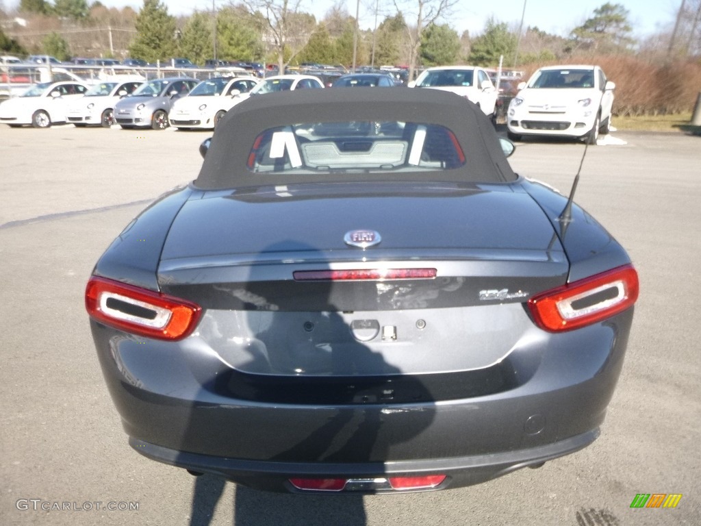 2018 124 Spider Classica Roadster - Grigio Moda Meteor Grey / Nero Black photo #4