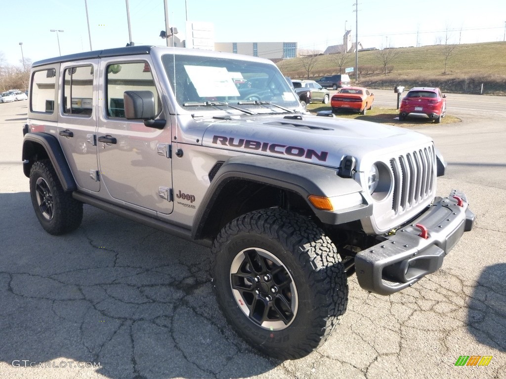 Billet Silver Metallic 2018 Jeep Wrangler Unlimited Rubicon 4x4 Exterior Photo #126245019