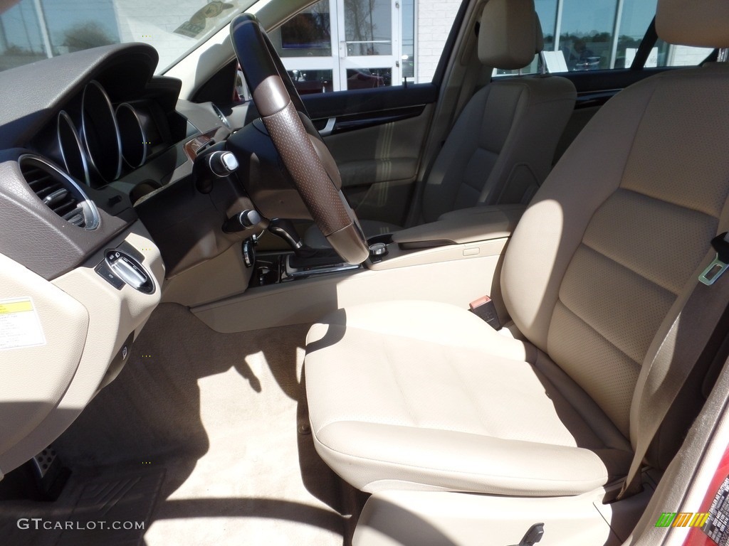 2013 C 250 Sport - Mars Red / Almond Beige photo #10