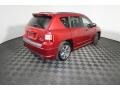 2007 Inferno Red Crystal Pearlcoat Jeep Compass Limited 4x4  photo #12