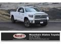 2018 Super White Toyota Tundra SR5 Double Cab 4x4  photo #1