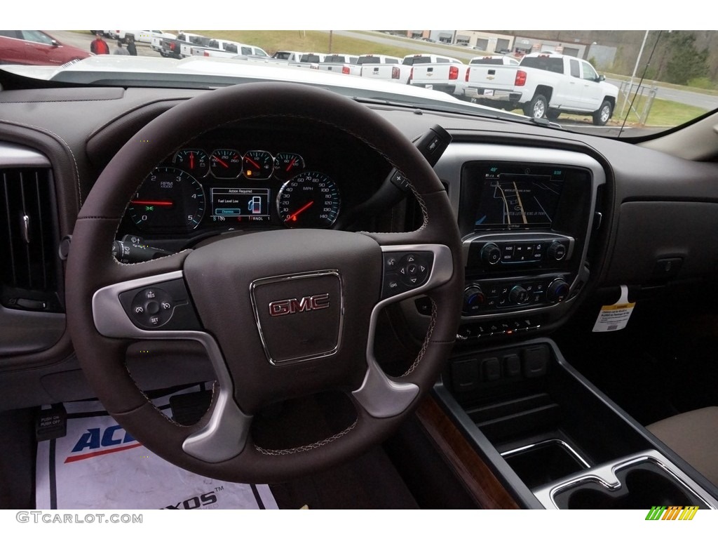 2018 Sierra 2500HD SLT Crew Cab 4x4 - Summit White / Cocoa/­Dune photo #5