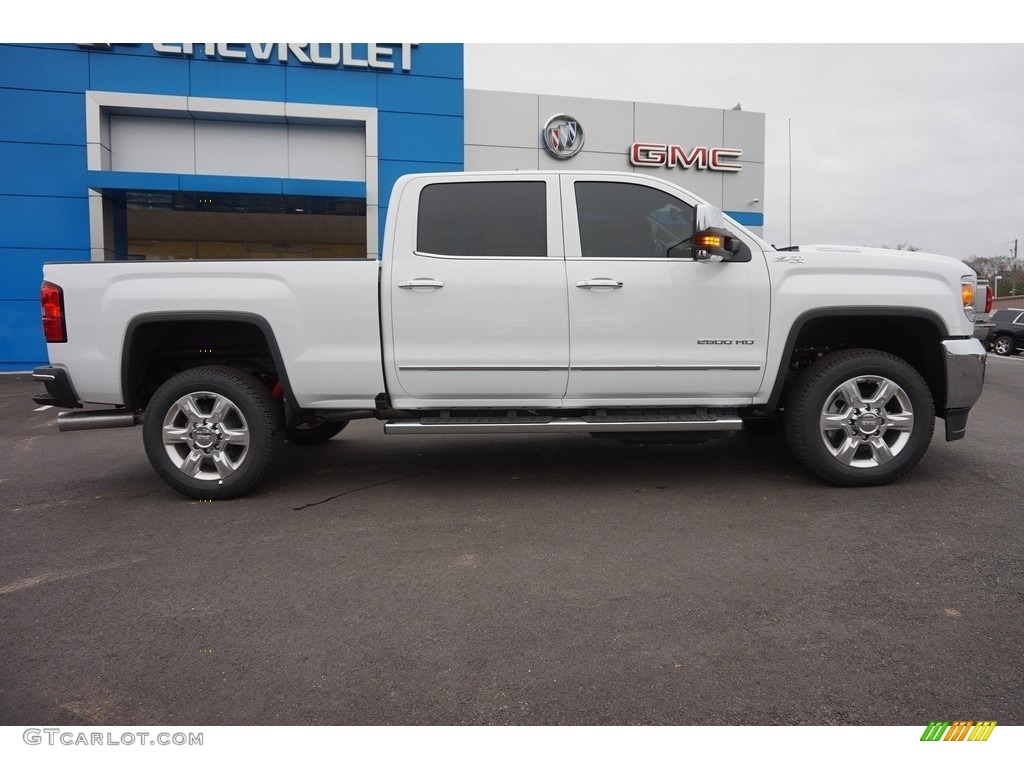 2018 Summit White GMC Sierra 2500HD SLT Crew Cab 4x4 #126247956 Photo