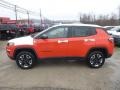 2018 Spitfire Orange Jeep Compass Trailhawk 4x4  photo #2