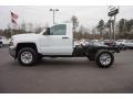 Summit White - Silverado 2500HD Work Truck Regular Cab 4x4 Chassis Photo No. 4