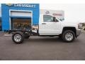 Summit White - Silverado 2500HD Work Truck Regular Cab 4x4 Chassis Photo No. 10