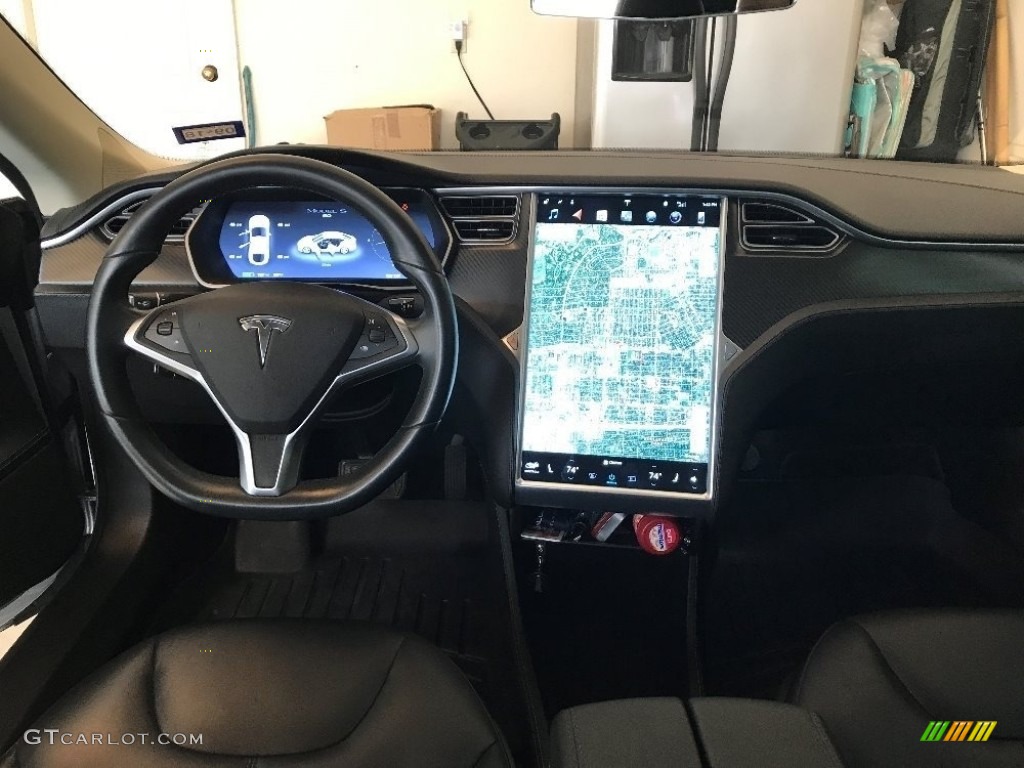 2014 Tesla Model S Standard Model S Model Dashboard Photos