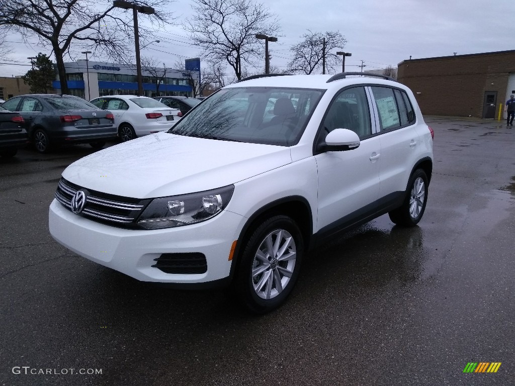 Pure White 2017 Volkswagen Tiguan Limited 2.0T 4Motion Exterior Photo #126251734