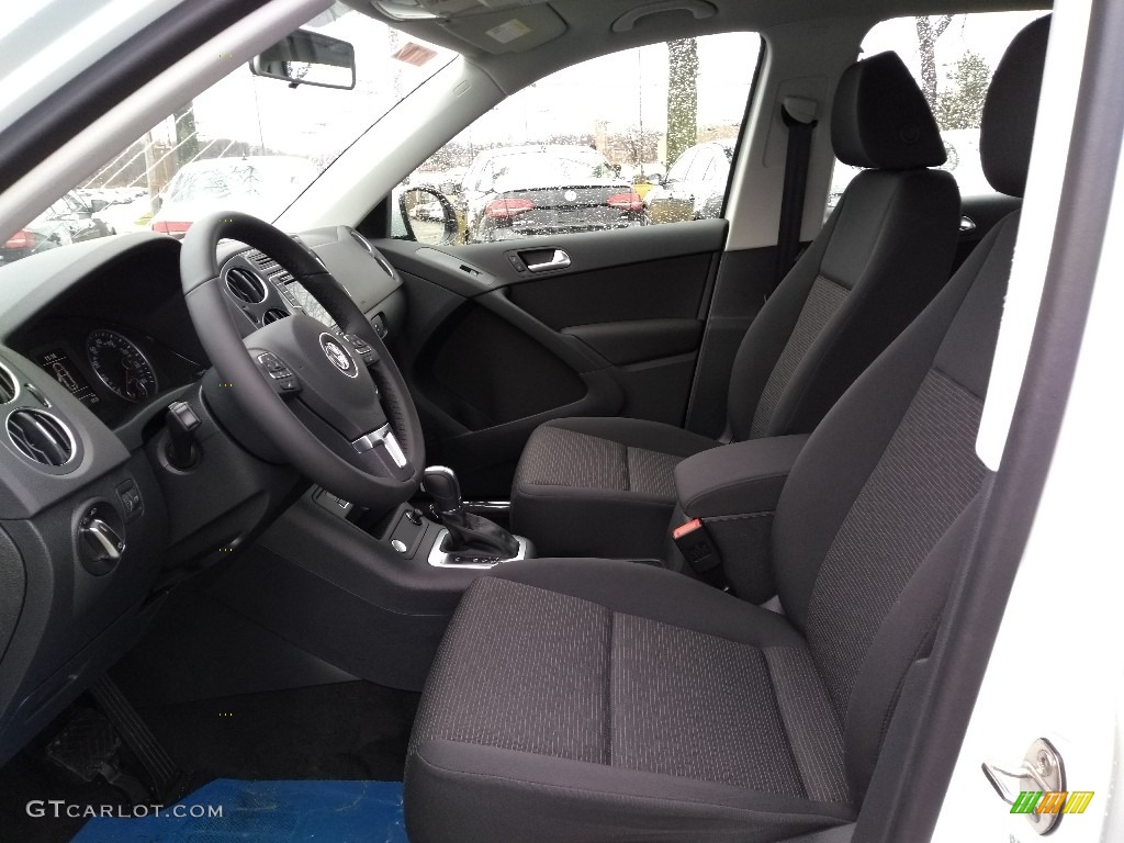 Charcoal Interior 2017 Volkswagen Tiguan Limited 2.0T 4Motion Photo #126251756