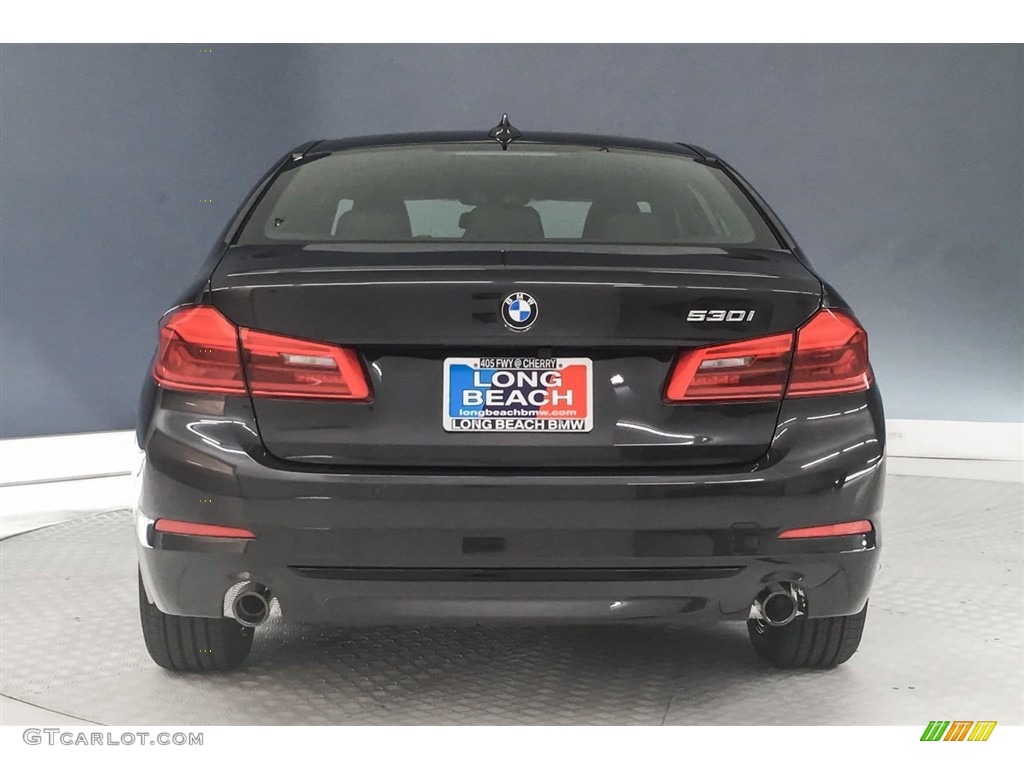 2018 5 Series 530i Sedan - Dark Graphite Metallic / Black photo #4