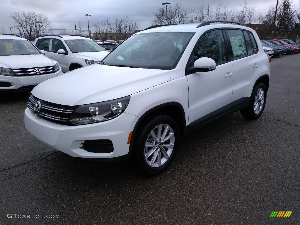Pure White 2017 Volkswagen Tiguan Limited 2.0T 4Motion Exterior Photo #126254569