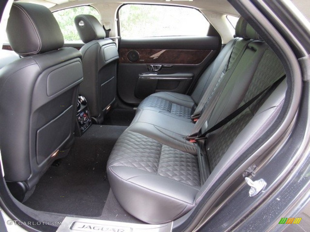 2018 Jaguar XJ XJL Portfolio Rear Seat Photo #126255637