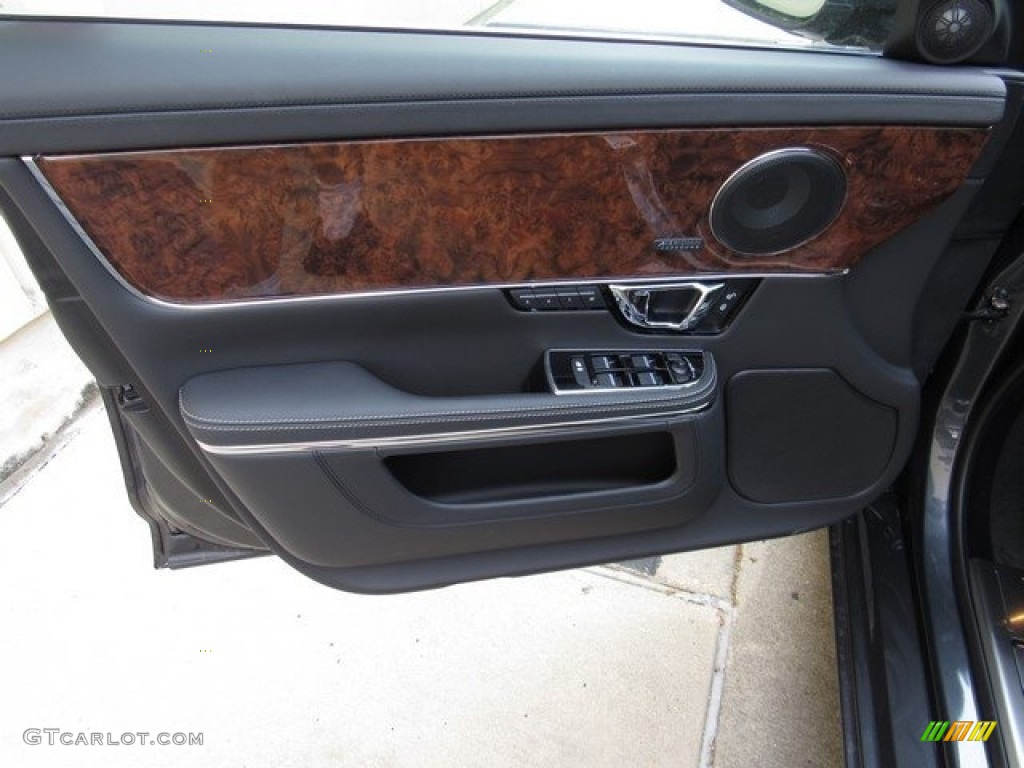 2018 XJ XJL Portfolio - Carpathian Grey Metallic / Ebony photo #24