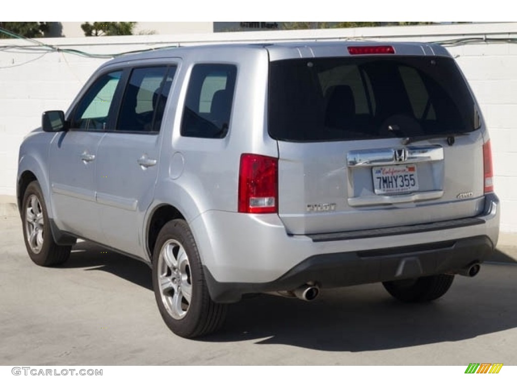 2015 Pilot EX 4WD - Alabaster Silver Metallic / Gray photo #2