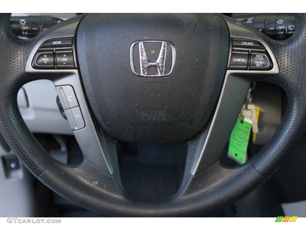 2015 Pilot EX 4WD - Alabaster Silver Metallic / Gray photo #13