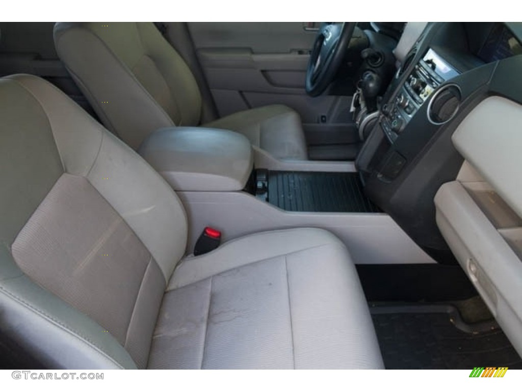 2015 Pilot EX 4WD - Alabaster Silver Metallic / Gray photo #21