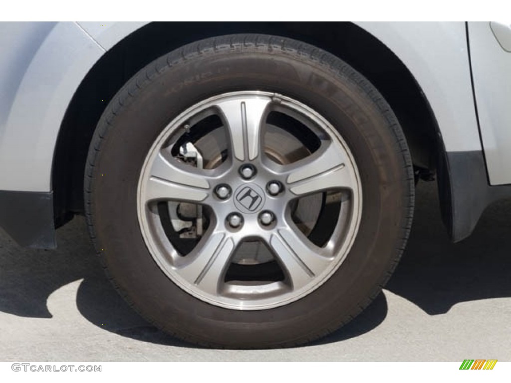 2015 Pilot EX 4WD - Alabaster Silver Metallic / Gray photo #32